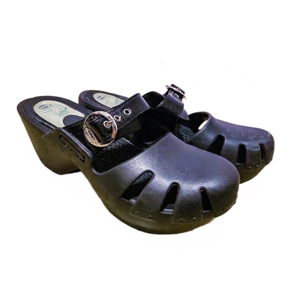 Dr. Scholl’s Dance On Clog Black, Fits like 6.5 Women’s